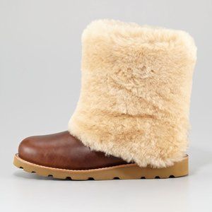 UGG Maylin Shearling Leather Boots Womens Size 9